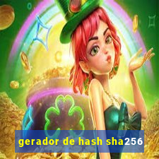 gerador de hash sha256